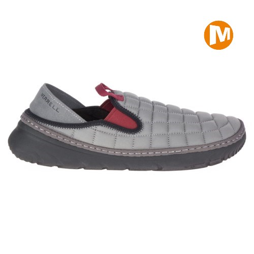 Merrell Hut Moc Slip-On Schuhe Herren Grau [DE-TBWEJ]